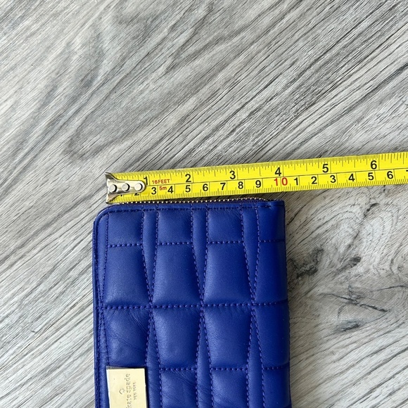 NWT Kate Spade New York Lacey PWRU2811 Signature spade leather royal cobalt - Picture 12 of 12